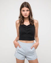 Load image into Gallery viewer, ODETTE SIDE EMBROIDERY SHORTS - OSMOSE ONLINE SHOPPING