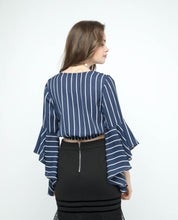 Load image into Gallery viewer, FLUTED HEM LACE SKIRT - OSMOSE ONLINE SHOPPING