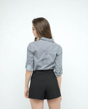 Load image into Gallery viewer, HIGH WAIST MINI FLAP SHORTS - OSMOSE ONLINE SHOPPING