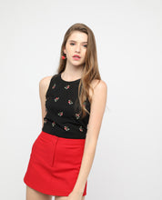 Load image into Gallery viewer, LACE DETAIL STRIPES TOP - OSMOSE ONLINE SHOPPING