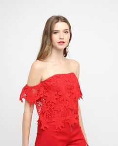 JUBILANCE CROCHET TOP - OSMOSE ONLINE SHOPPING