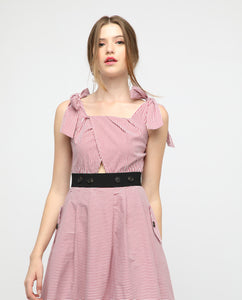 PAULINE STRIPES DRESS - OSMOSE ONLINE SHOPPING