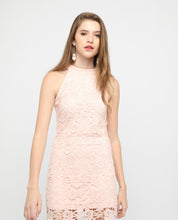 Load image into Gallery viewer, LAUREN CROCHET OVERLAY DRESS - OSMOSE ONLINE SHOPPING