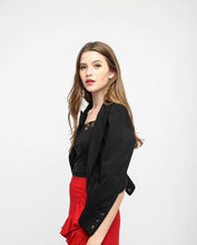 Load image into Gallery viewer, CORPORATE CROPPED JACKET - OSMOSE ONLINE SHOPPING