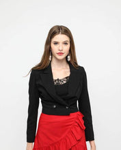 Load image into Gallery viewer, CORPORATE CROPPED JACKET - OSMOSE ONLINE SHOPPING