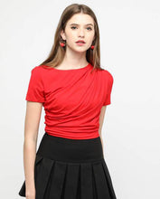 Load image into Gallery viewer, BASIC WRAP CROP TOP - OSMOSE ONLINE SHOPPING