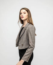 Load image into Gallery viewer, CORPORATE CROPPED JACKET - OSMOSE ONLINE SHOPPING