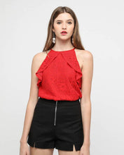 Load image into Gallery viewer, Desire Lace Halter Top