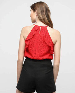 Desire Lace Halter Top