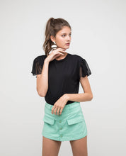 Load image into Gallery viewer, DELPHINA LAYERED FRONT SKORTS - OSMOSE ONLINE SHOPPING