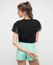 Load image into Gallery viewer, FLUTTERS SLEEVE JERSEY TEE - OSMOSE ONLINE SHOPPING