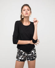 Load image into Gallery viewer, LAYERED FRONT JERSEY TEE - OSMOSE ONLINE SHOPPING