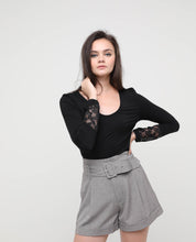 Load image into Gallery viewer, AZALEA LACE SLEEVE TOP - OSMOSE ONLINE SHOPPING