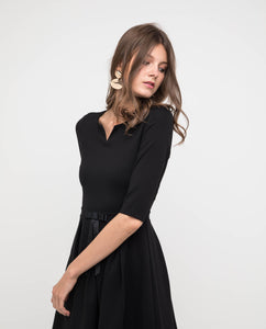 ZELANDA RIBBON FRONT DRESS - OSMOSE ONLINE SHOPPING