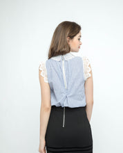 Load image into Gallery viewer, COLLARED LACE BLOUSE - OSMOSE ONLINE SHOPPING