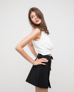 CAMILIE BELTED TRENCH SKIRT - OSMOSE ONLINE SHOPPING