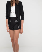 Load image into Gallery viewer, ODETTE SIDE EMBROIDERY SHORTS - OSMOSE ONLINE SHOPPING