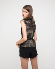 Load image into Gallery viewer, VELDA EYELET LACE TOP - OSMOSE ONLINE SHOPPING