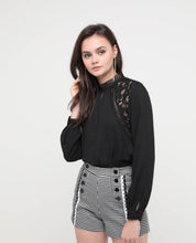 Load image into Gallery viewer, Gingham Sailor Shorts - OSMOSE ONLINE SHOPPING