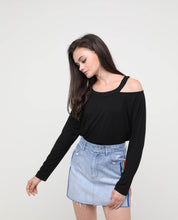 Load image into Gallery viewer, Vanora Cut Blouse - OSMOSE ONLINE SHOPPING