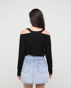 Vanora Cut Blouse - OSMOSE ONLINE SHOPPING