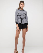 Load image into Gallery viewer, KARLA GINGHAM POCKET TOP - OSMOSE ONLINE SHOPPING