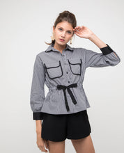 Load image into Gallery viewer, KARLA GINGHAM POCKET TOP - OSMOSE ONLINE SHOPPING