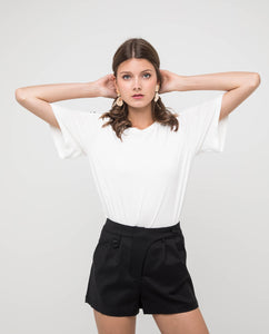 JAMILYN FRONT BUTTON SHORTS - OSMOSE ONLINE SHOPPING