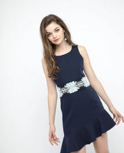 Load image into Gallery viewer, NALLIE ASYMMETRICAL HEM DRESS - OSMOSE ONLINE SHOPPING