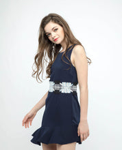 Load image into Gallery viewer, NALLIE ASYMMETRICAL HEM DRESS - OSMOSE ONLINE SHOPPING