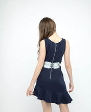 Load image into Gallery viewer, NALLIE ASYMMETRICAL HEM DRESS - OSMOSE ONLINE SHOPPING