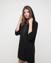 Load image into Gallery viewer, EVA ZIP HOODIE DRESS - OSMOSE ONLINE SHOPPING