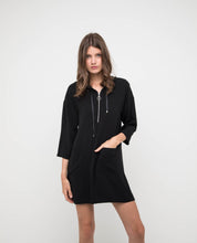 Load image into Gallery viewer, EVA ZIP HOODIE DRESS - OSMOSE ONLINE SHOPPING
