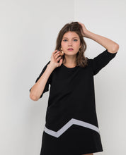 Load image into Gallery viewer, JANELLE PANELED SHIFT DRESS - OSMOSE ONLINE SHOPPING