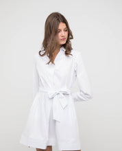 Load image into Gallery viewer, Ranice Belted Shirt Dress - OSMOSE ONLINE SHOPPING