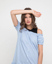 Load image into Gallery viewer, LOUISA COLDSHOULDER DRESS - OSMOSE ONLINE SHOPPING