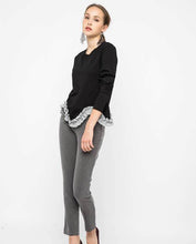 Load image into Gallery viewer, ZIPPER FITTED PANTS - OSMOSE ONLINE SHOPPING