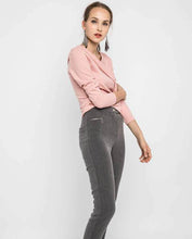 Load image into Gallery viewer, ZIPPER FITTED PANTS - OSMOSE ONLINE SHOPPING
