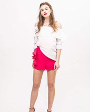 Load image into Gallery viewer, SIDE RUFFLE SHORTS - OSMOSE ONLINE SHOPPING
