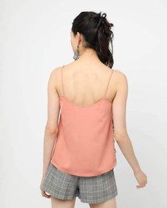 RUFFLED LACE CAMISOLE - OSMOSE ONLINE SHOPPING