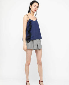 RUFFLED LACE CAMISOLE - OSMOSE ONLINE SHOPPING