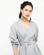 Load image into Gallery viewer, PUFFY BELTED BLOUSE - OSMOSE ONLINE SHOPPING