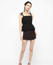 Load image into Gallery viewer, EYELET PEPLUM SPAG - OSMOSE ONLINE SHOPPING