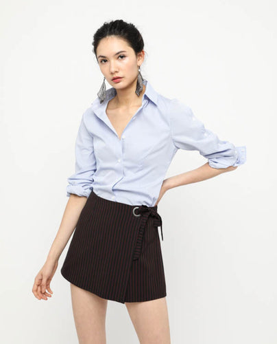 PINSTRIPES BLOUSE - OSMOSE ONLINE SHOPPING