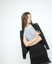 Load image into Gallery viewer, FLUTED HEM LACE SKIRT - OSMOSE ONLINE SHOPPING