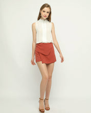 Load image into Gallery viewer, HIGH-NECK LACE DETAIL BLOUSE - OSMOSE ONLINE SHOPPING