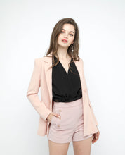 Load image into Gallery viewer, LUXONA SINGLE BUTTON BLAZER - OSMOSE ONLINE SHOPPING