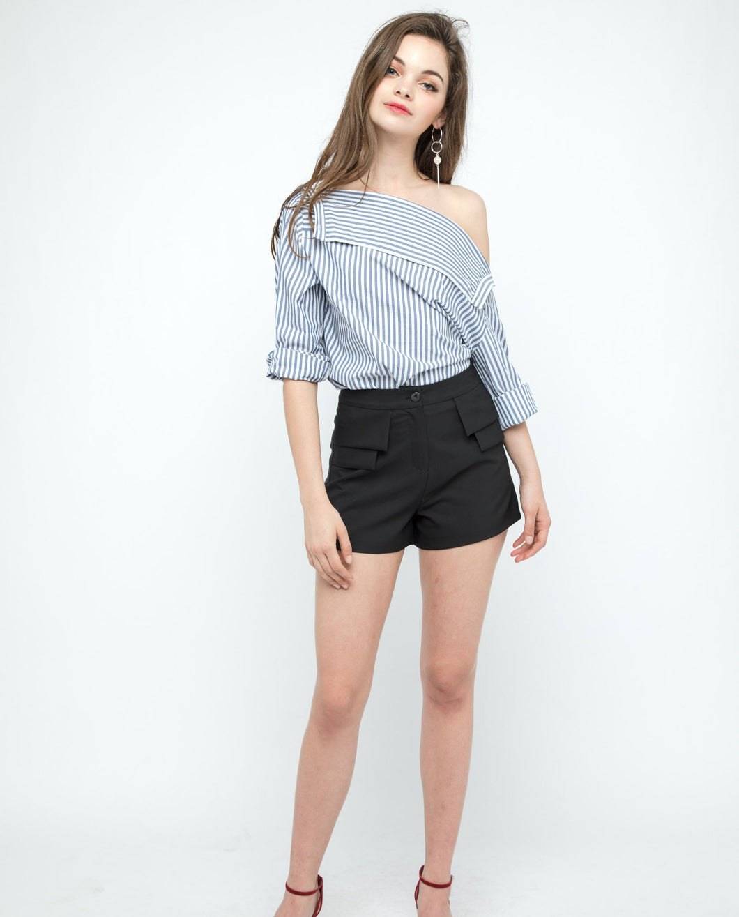 SIENNA BUTTON TOP - OSMOSE ONLINE SHOPPING
