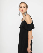 Load image into Gallery viewer, COLDSHOULDER SHIFT DRESS - OSMOSE ONLINE SHOPPING