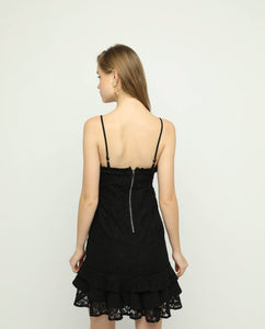 ROCHELLA ASYMMETRICAL LACE DRESS - OSMOSE ONLINE SHOPPING